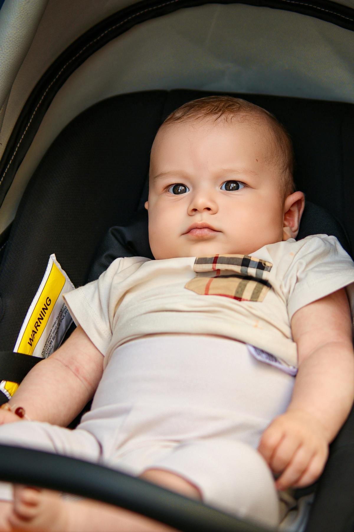 Baby in car seat